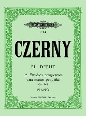 25 ESTUDIOS PARA MANOS PEQUEÑAS OP.748 | 9788480203456 | CZERNY, CARL | Llibreria Online de Banyoles | Comprar llibres en català i castellà online