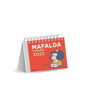 MAFALDA 2023, CALENDARIO ESCRITORIO ROJO | 9789878935089 | QUINO | Llibreria Online de Banyoles | Comprar llibres en català i castellà online