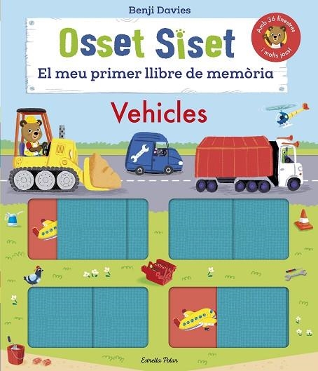 OSSET SISET. EL MEU PRIMER LLIBRE DE MEMÒRIA. VEHICLES | 9788413892641 | DAVIES, BENJI | Llibreria L'Altell - Llibreria Online de Banyoles | Comprar llibres en català i castellà online - Llibreria de Girona