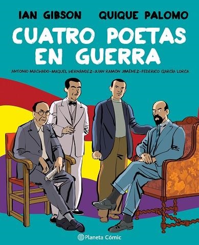 CUATRO POETAS EN GUERRA (NOVELA GRÁFICA) | 9788491749998 | GIBSON, IAN/PALOMO, QUIQUE | Llibreria Online de Banyoles | Comprar llibres en català i castellà online