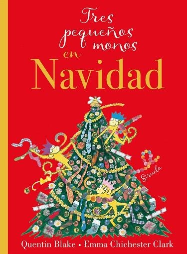 TRES PEQUEÑOS MONOS EN NAVIDAD | 9788419207975 | BLAKE, QUENTIN | Llibreria L'Altell - Llibreria Online de Banyoles | Comprar llibres en català i castellà online - Llibreria de Girona