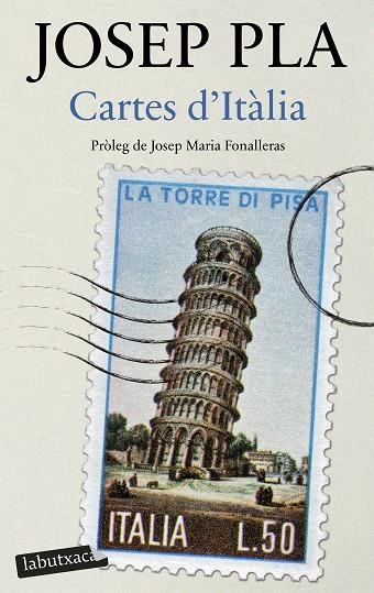 CARTES D'ITÀLIA | 9788419107350 | PLA, JOSEP | Llibreria L'Altell - Llibreria Online de Banyoles | Comprar llibres en català i castellà online - Llibreria de Girona