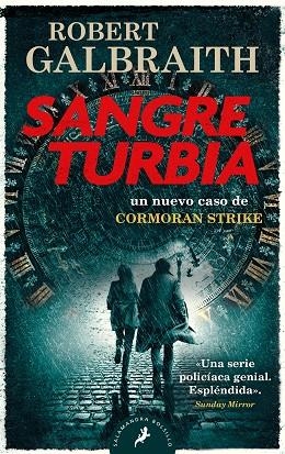 SANGRE TURBIA | 9788418796562 | GALBRAITH, ROBERT | Llibreria Online de Banyoles | Comprar llibres en català i castellà online