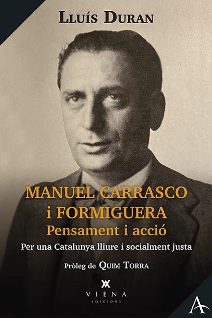 MANUEL CARRASCO I FORMIGUERA | 9788418908811 | DURAN SOLÀ, LLUÍS | Llibreria L'Altell - Llibreria Online de Banyoles | Comprar llibres en català i castellà online - Llibreria de Girona