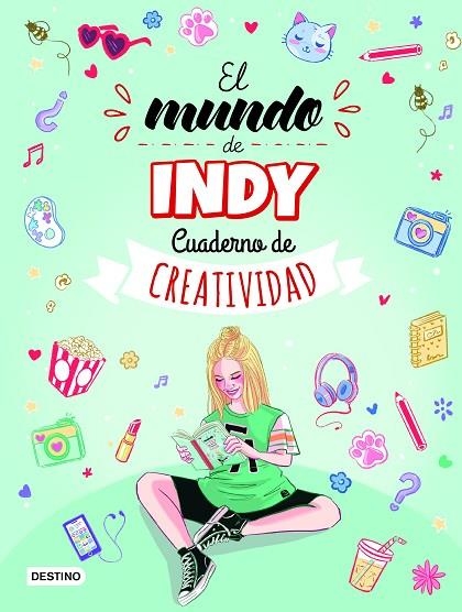CUADERNO DE CREATIVIDAD DE EL MUNDO DE INDY | 9788408261537 | EL MUNDO DE INDY | Llibreria L'Altell - Llibreria Online de Banyoles | Comprar llibres en català i castellà online - Llibreria de Girona