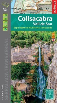 COLLSACABRA VALL DE SAU 1:25.000 -ALPINA | 9788480909600 | Llibreria L'Altell - Llibreria Online de Banyoles | Comprar llibres en català i castellà online - Llibreria de Girona