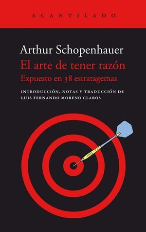 EL ARTE DE TENER RAZÓN | 9788419036377 | SCHOPENHAUER, ARTHUR | Llibreria Online de Banyoles | Comprar llibres en català i castellà online