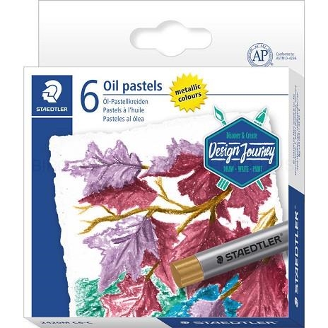 EST. 6PCS PASTELS D'OLEO METALIC | 4007817088142 | Llibreria L'Altell - Llibreria Online de Banyoles | Comprar llibres en català i castellà online - Llibreria de Girona
