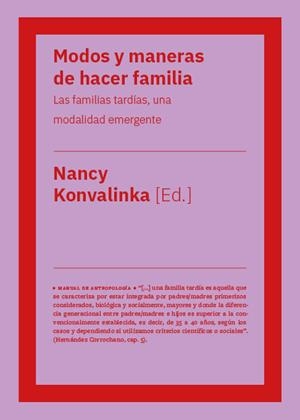 MODOS Y MANERAS DE HACER FAMILIA | 9788418236952 | Llibreria Online de Banyoles | Comprar llibres en català i castellà online