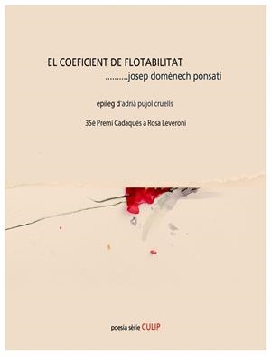 EL COEFICIANT DE FLOTABILITAT | 9788481280395 | JOSEP DOMENECH PONSATI | Llibreria L'Altell - Llibreria Online de Banyoles | Comprar llibres en català i castellà online - Llibreria de Girona