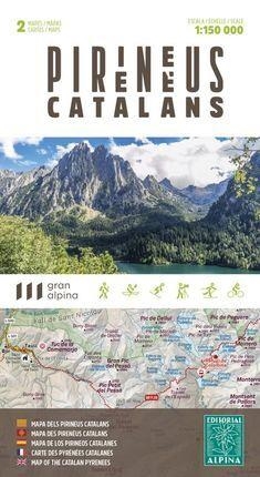MAPA DELS PIRINEUS CATALANS 1:150.000 [2 MAPES] | 9788480909785 | AAVV | Llibreria L'Altell - Llibreria Online de Banyoles | Comprar llibres en català i castellà online - Llibreria de Girona