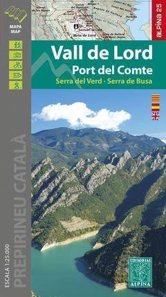 VALL DE LORD, PORT DEL COMTE 1:25.000 | 9788480909754 | AAVV | Llibreria L'Altell - Llibreria Online de Banyoles | Comprar llibres en català i castellà online - Llibreria de Girona