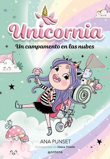 UNICORNIA 5 - UN CAMPAMENTO EN LAS NUBES | 9788419421418 | PUNSET, ANA | Llibreria Online de Banyoles | Comprar llibres en català i castellà online