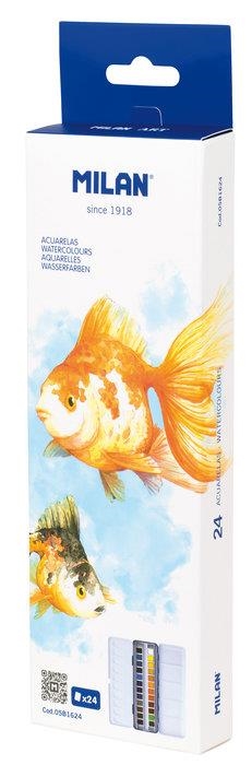 SET METAL·LIC 24MITJOS GODETS AQUAREL·LA | 8411574101727 | Llibreria Online de Banyoles | Comprar llibres en català i castellà online