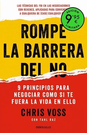 EDICIÓN LIMITADA DE ROMPE LA BARRERA DEL NO | 9788466363907 | VOSS, CHRIS | Llibreria L'Altell - Llibreria Online de Banyoles | Comprar llibres en català i castellà online - Llibreria de Girona