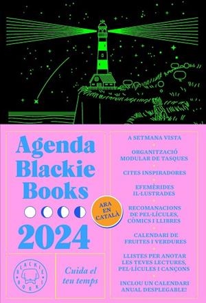 AGENDA BLACKIE BOOKS 2024 | 9788419654366 | Llibreria L'Altell - Llibreria Online de Banyoles | Comprar llibres en català i castellà online - Llibreria de Girona