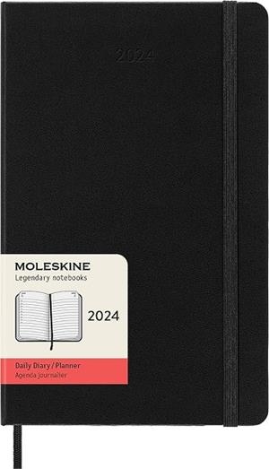 AGENDA 2024 DIÀRIA L NEGRA TAPA DURA MOLESKINE | 8056598856484 | MOLESKINE | Llibreria L'Altell - Llibreria Online de Banyoles | Comprar llibres en català i castellà online - Llibreria de Girona