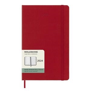 AGENDA 2024 SETMANAL L VERMELLA TAPA DURA MOLESKINE | 8056598856637 | MOLESKINE | Llibreria L'Altell - Llibreria Online de Banyoles | Comprar llibres en català i castellà online - Llibreria de Girona