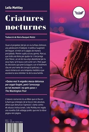 CRIATURES NOCTURNES | 9788419332486 | MOTTLEY, LEILA | Llibreria L'Altell - Llibreria Online de Banyoles | Comprar llibres en català i castellà online - Llibreria de Girona