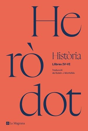 HISTÒRIA - LLIBRES IV-VI | 9788419334503 | HERÒDOT | Llibreria L'Altell - Llibreria Online de Banyoles | Comprar llibres en català i castellà online - Llibreria de Girona