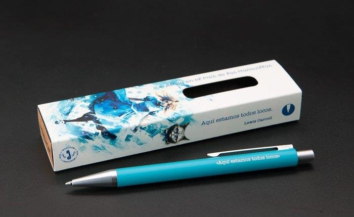 BOLIGRAF GEL INOX ALICIA | 8436548547028 | Llibreria L'Altell - Llibreria Online de Banyoles | Comprar llibres en català i castellà online - Llibreria de Girona