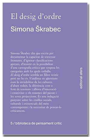EL DESIG D'ORDRE | 9788418618604 | SKRABEC, SIMONA | Llibreria L'Altell - Llibreria Online de Banyoles | Comprar llibres en català i castellà online - Llibreria de Girona