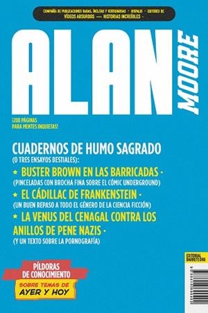 CUADERNOS DE HUMO SAGRADO | 9788418690402 | MOORE, ALAN | Llibreria L'Altell - Llibreria Online de Banyoles | Comprar llibres en català i castellà online - Llibreria de Girona