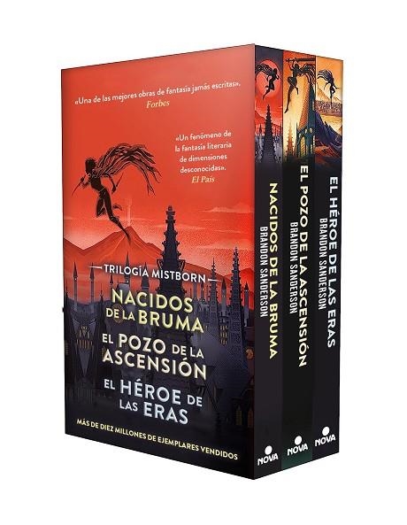 ESTUCHE TRILOGÍA MISTBORN (NACIDOS DE LA BRUMA | EL POZO DE LA ASCENSIÓN | EL HÉ | 9788419260239 | SANDERSON, BRANDON | Llibreria L'Altell - Llibreria Online de Banyoles | Comprar llibres en català i castellà online - Llibreria de Girona