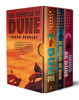 TRILOGÍA DUNE, EDICIÓN DE LUJO (ESTUCHE CON: DUNE | EL MESÍAS DE DUNE | HIJOS DE | 9788466367943 | HERBERT, FRANK | Llibreria L'Altell - Llibreria Online de Banyoles | Comprar llibres en català i castellà online - Llibreria de Girona
