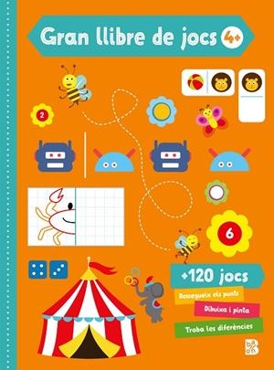 GRAN LLIBRE DE JOCS 4+ | 9789403235356 | BALLON | Llibreria Online de Banyoles | Comprar llibres en català i castellà online