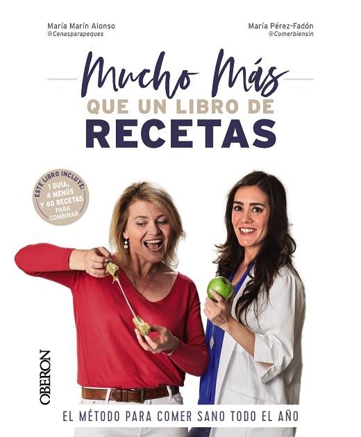 MUCHO MÁS QUE UN LIBRO DE RECETAS | 9788441548732 | MARÍN ALONSO, MARÍA/PERÉZ-FADÓN LLAMAZARES, MARÍA | Llibreria L'Altell - Llibreria Online de Banyoles | Comprar llibres en català i castellà online - Llibreria de Girona