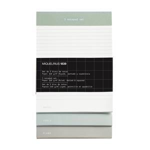 CONJUNT DE 3 BLOCS DE NOTES B2B MIQUELRIUS | 8422593082133 | MIQUELRIUS | Llibreria Online de Banyoles | Comprar llibres en català i castellà online