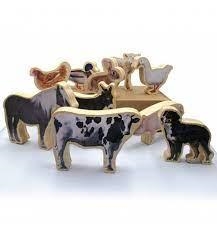 FIGURES DE BAMBÚ ANIMALS DE LA GRANJA | 0723707922559 | NOWORDBOOKS | Llibreria L'Altell - Llibreria Online de Banyoles | Comprar llibres en català i castellà online - Llibreria de Girona