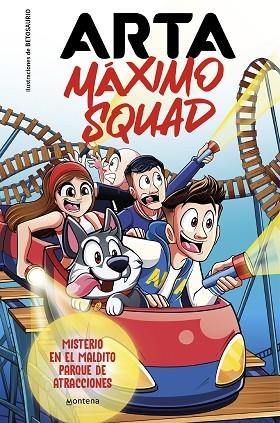 MISTERIO EN EL MALDITO PARQUE DE ATRACCIONES | 9788419746412 | GAME, ARTA/MÁXIMO SQUAD | Llibreria L'Altell - Llibreria Online de Banyoles | Comprar llibres en català i castellà online - Llibreria de Girona