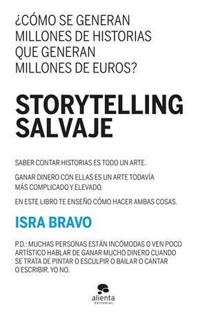 STORYTELLING SALVAJE | 9788413442983 | BRAVO, ISRA | Llibreria L'Altell - Llibreria Online de Banyoles | Comprar llibres en català i castellà online - Llibreria de Girona
