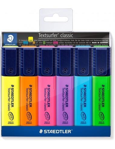 ESTOIG 6 MARCADORS FLUORESCENTS TEXTSURFER CLASSIC | 4007817321041 | STAEDTLER | Llibreria L'Altell - Llibreria Online de Banyoles | Comprar llibres en català i castellà online - Llibreria de Girona