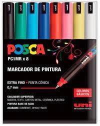 ESTUCHE ROTULADORS UNI POSCA PC1MRX8 | 8435009951725 | MITSUBISHI | Llibreria L'Altell - Llibreria Online de Banyoles | Comprar llibres en català i castellà online - Llibreria de Girona