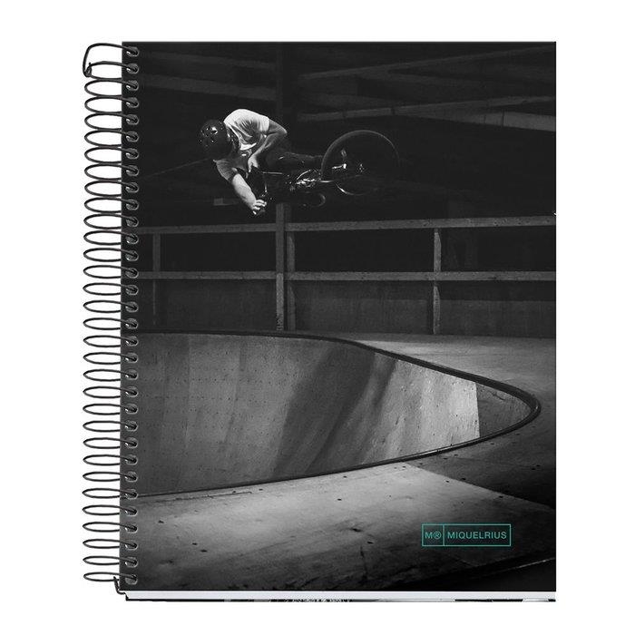 LLIBRETA 4 COLORS A5 140 FULLS QUADRICULATS 70G SKATE PARK | 8422593041963 | MIQUELRIUS | Llibreria L'Altell - Llibreria Online de Banyoles | Comprar llibres en català i castellà online - Llibreria de Girona