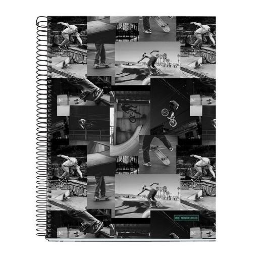 LLIBRETA 4 COLORS A4 140 FULLS QUADRICULATS 70G SKATE PARK | 8422593041956 | MIQUELRIUS | Llibreria L'Altell - Llibreria Online de Banyoles | Comprar llibres en català i castellà online - Llibreria de Girona