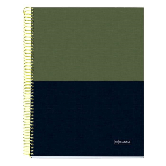 LLIBRETA 4 COLORS A4 140 FULLS QUADRICULATS 70G RIDER GREEN | 8422593042465 | MIQUELRIUS | Llibreria L'Altell - Llibreria Online de Banyoles | Comprar llibres en català i castellà online - Llibreria de Girona