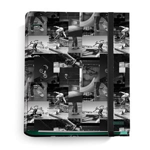 CARPETA AMB FULLS DE 4 COLORS A4 4 ANELLES DE 35MM SKATE PARK | 8422593208366 | MIQUELRIUS | Llibreria Online de Banyoles | Comprar llibres en català i castellà online
