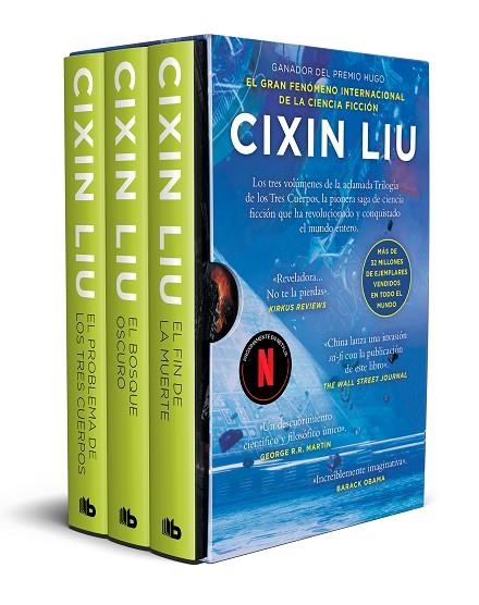 TRILOGÍA DE LOS TRES CUERPOS (ESTUCHE CON: EL PROBLEMA DE LOS TRES CUERPOS | EL | 9788413146928 | LIU, CIXIN | Llibreria L'Altell - Llibreria Online de Banyoles | Comprar llibres en català i castellà online - Llibreria de Girona