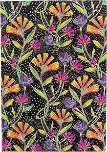 LLIBRETA DE TAPA TOVA DE FULLS EN BLANC MIDI 176 PÀGINES 100 G/M² FLORS SILVESTRES | 9781439797396 | PAPERBLANKS | Llibreria Online de Banyoles | Comprar llibres en català i castellà online