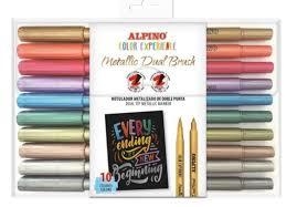 10 RETOLADORS METÀL·LICS DOBLE PUNTA | 8413240615385 | ALPINO | Llibreria Online de Banyoles | Comprar llibres en català i castellà online