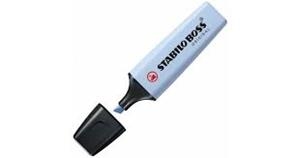 ROTULADOR BOSS FLUORESCENT PASTEL BLAU ENNUVOLAT | 4006381557986 | STABILO | Llibreria Online de Banyoles | Comprar llibres en català i castellà online