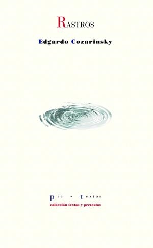 RASTROS | 9788419633828 | COZARINSKY, EDGARDO | Llibreria L'Altell - Llibreria Online de Banyoles | Comprar llibres en català i castellà online - Llibreria de Girona