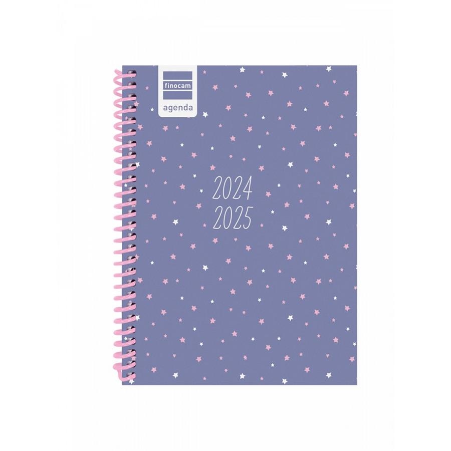 AGENDA DIVA 1/8 SETMANA VISTA HORITZONTAL 24-25 ESTRELLES | 8422952378709 | FINOCAM | Llibreria Online de Banyoles | Comprar llibres en català i castellà online