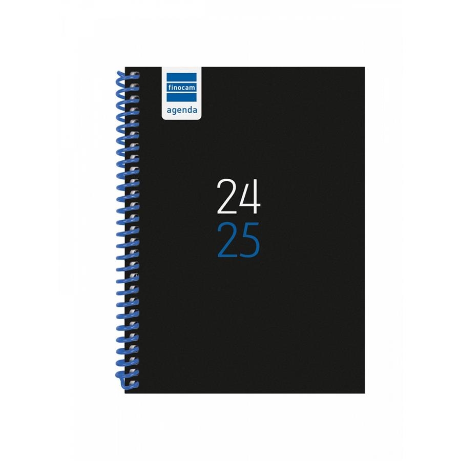 AGENDA DIVA 1/8 SETMANA VISTA HORITZONTAL 24-25 NEGRE | 8422952378716 | FINOCAM | Llibreria L'Altell - Llibreria Online de Banyoles | Comprar llibres en català i castellà online - Llibreria de Girona