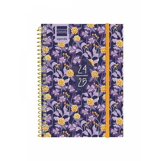 AGENDA SECUNDÀRIA 1/8 SETMANA VISTA HORITZONTAL 24-25 LILA | 8422952377528 | FINOCAM | Llibreria Online de Banyoles | Comprar llibres en català i castellà online