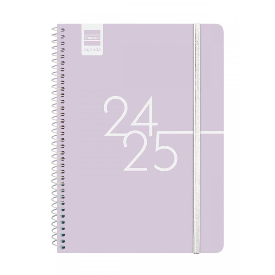 AGENDA KART E10 SETMANA VISTA HORITZONTAL 24-25 LILA | 8422952378457 | FINOCAM | Llibreria Online de Banyoles | Comprar llibres en català i castellà online